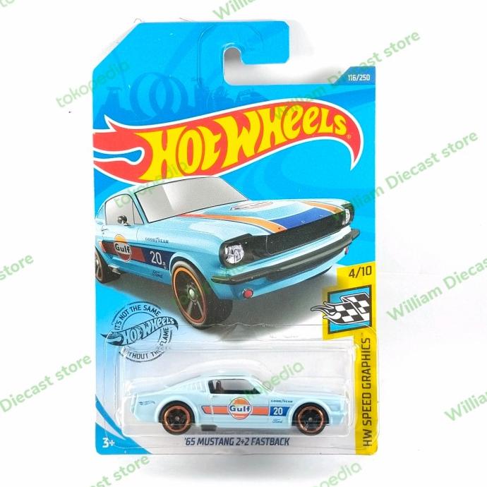 Hot wheels 65 Mustang 2+2 Fastback