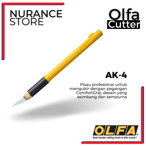 

Terlaris Art Knife Cutter Olfa Ak-4