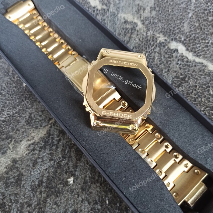 PROMO BNB METAL BEZEL N BRACELET G-SHOCK GSHOCK DW 5600/DW5600/GWB5600 TERLARIS