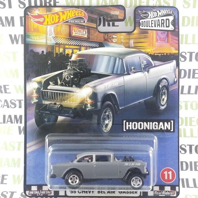 Hotwheels 55 Chevy Bel air Gasser Boulevard
