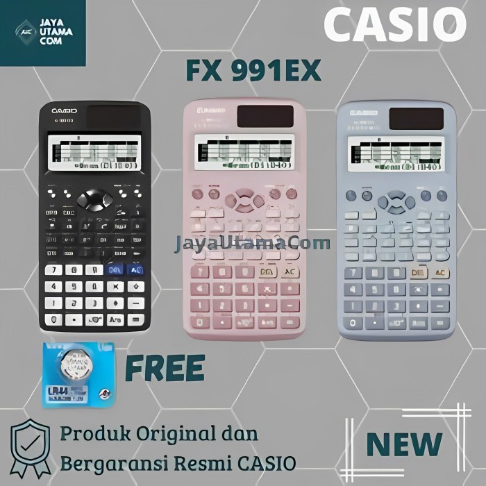 

Terlaris Kalkulator Casio Fx 991 Ex