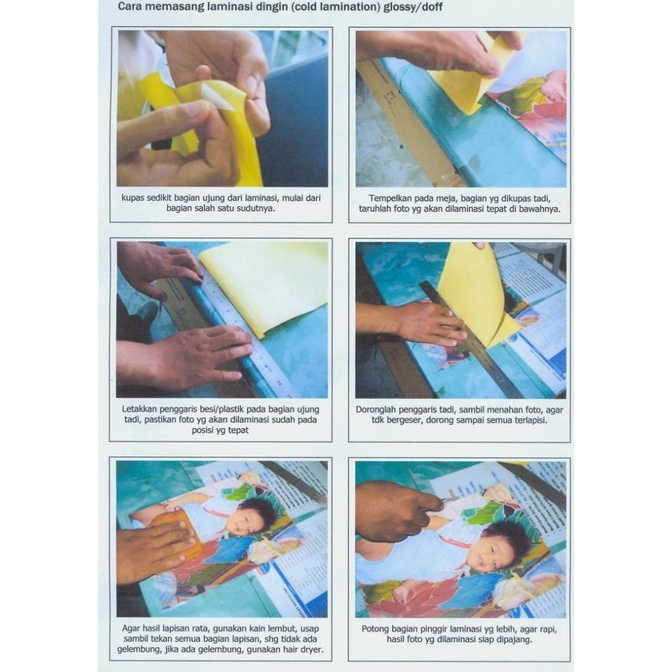 

plastik pelapis laminasi untuk tahan air sticker A4