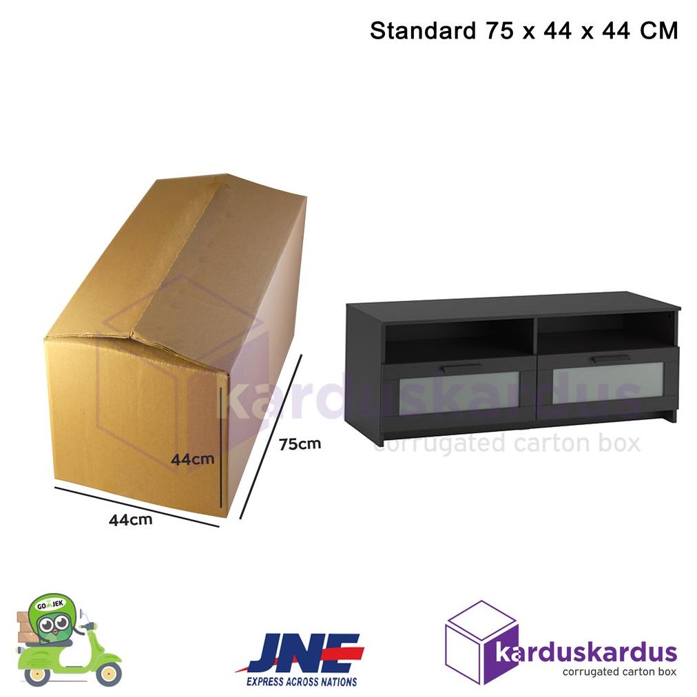 

7.7 KARDUS | BOX | KARTON PACKING ( 75 x 44 x 44 ) TERBESAR DAN KUAT POLOS