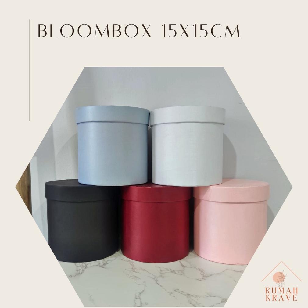 

Sale 7.7 RUMAH KRAVE - Bloom box 15x15cm Kotak Bunga Bulat Round Flower Box