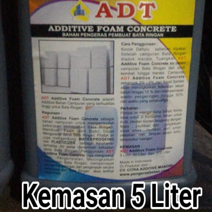 Cairan Foam Concrete ( Pengeras Bata Ringan ) Terbaik