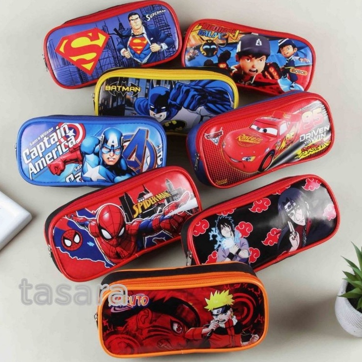 

Stok terbaru Tempat Pensil Karakter Anak Kotak Pensil Superhero Anak Laki Laki