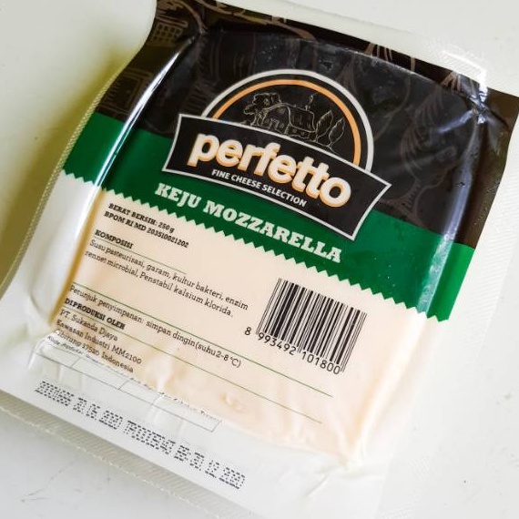 

Terlaris MOZARELLA CHEESE PERFETTO 250gr