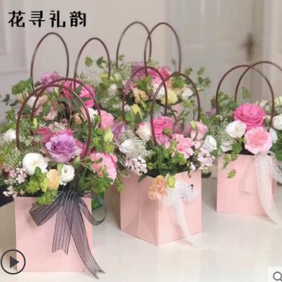 

New Tas Craft Paper Bag Bucket Florist Hampers Bunga