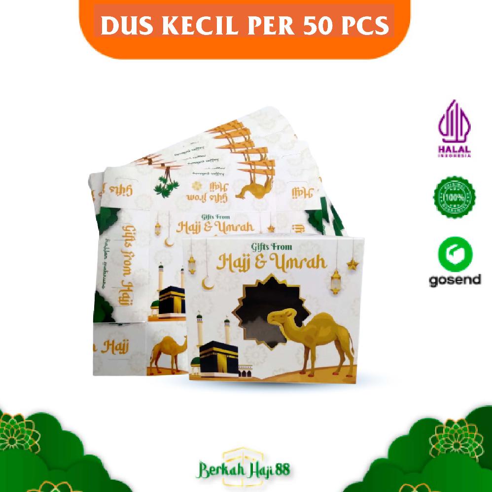 

New Kardus Box Kosong Oleh oleh Haji dan Umroh 50Pcs / Dus Kotak Kosong Paket Oleh Oleh Haji dan Umrah 50 Pcs