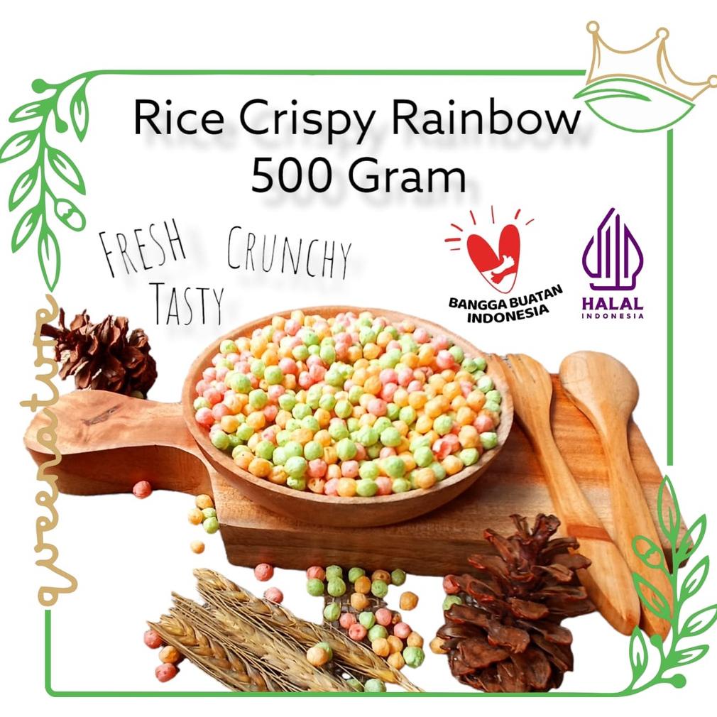 

7.7 Rice Crispy Rainbow (Small/Medim) Krispi Beras Warna (Kecil/Sedang) Premium