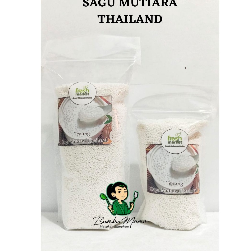 

Motif Terkini.. Sagu Mutiara Thailand / Sagu Mutiara Import Warna Putih 41