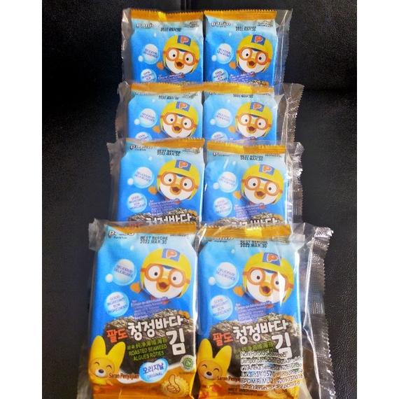 

Promo Pororo seaweed paldo nori 2 x 5 gr isi 2 pack/rumput laut pororo