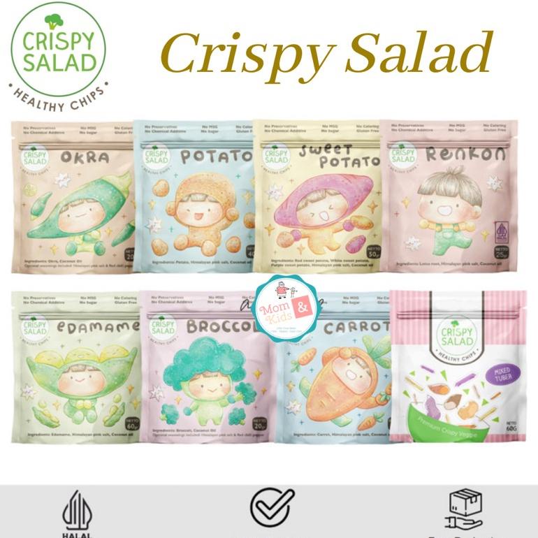 

7.7 CRISPY SALAD | Keripik Sayur | Snack Cemilan Sehat Anak