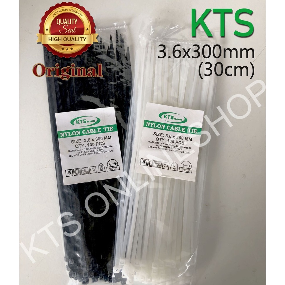 

Paling Popular✼↕ PERQT Kabel ties 3.6x300mm Warna PUTIH/HITAM 1PACK Isi 100PCS M92 ➬Stok Banyak