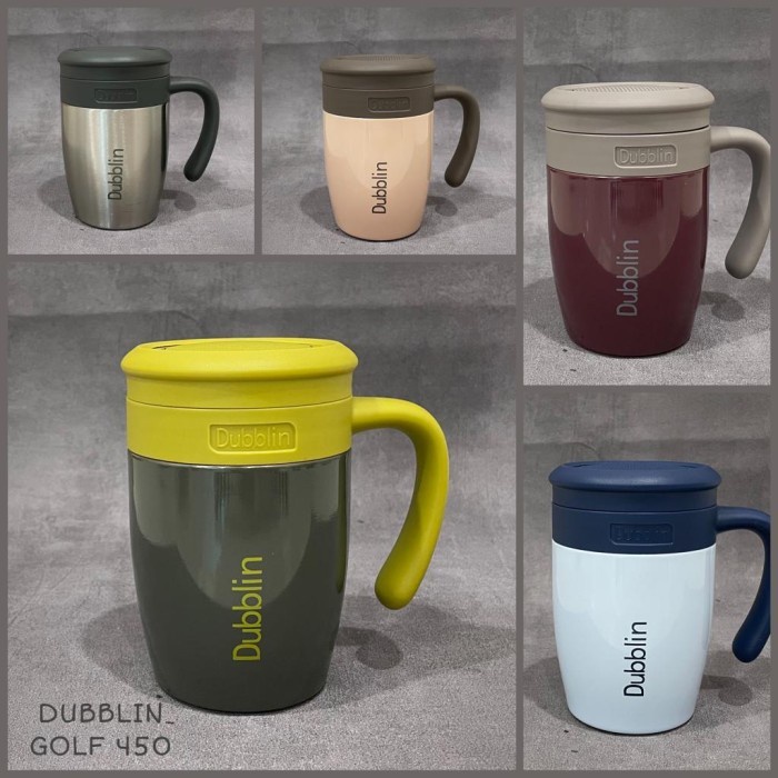 PROMO CANGKIR / GELAS / TEMPAT AIR MINUM / TERMOS DUBBLIN GOLF MUG 450 ORIGINAL BEST SELLER