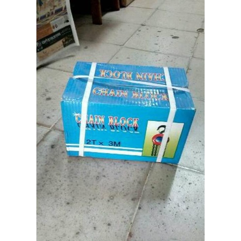 Takel 2 Ton X 3 Meter - Chain Block 2 Ton X 3 Meter