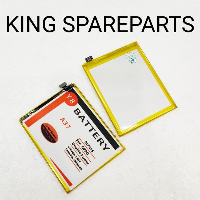 BATERAI BATRE BATTERY BATERE OPPO A37 BLP615 Y8 DOUBLE POWER