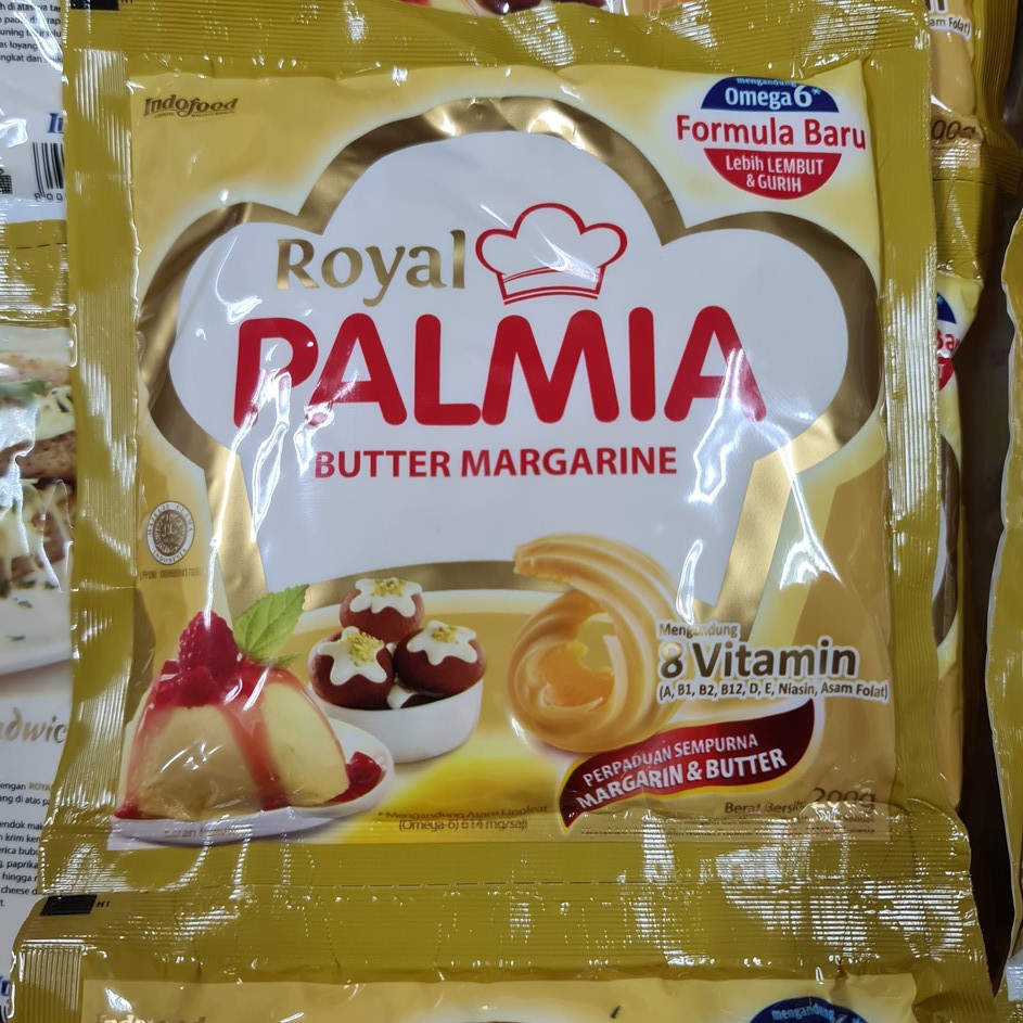 

【F⚡ASH SALE✅】 Margarine ROYAL PALMIA 200gr sachet butter & margarin blend