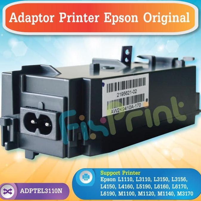 Power Supply Epson Original L1110 L3110 L3150 Adaptor Printer L 3110