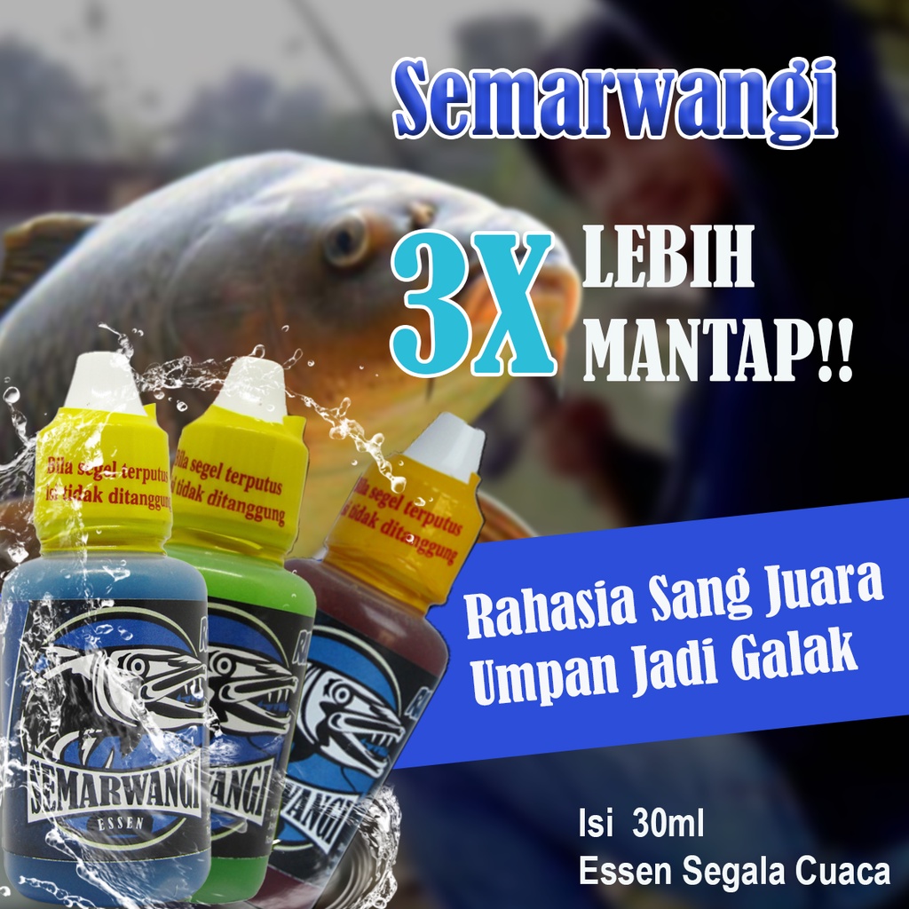 SEMARWANGI Essen Kilo Gebrus atau Harian - Essen Siap Pakai | Ikan Mas/Bawal/Patin/Lele/Nila/Nilem