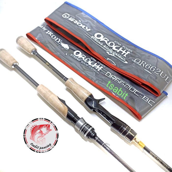 Joran Iroly Orochi 662 & 72 Ul Spinning Dan Baitcasting