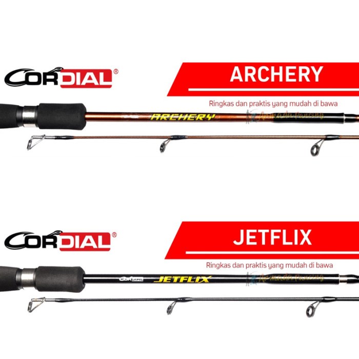 Joran Cordial Sambung 3 Jetflix Archery Joran Travel