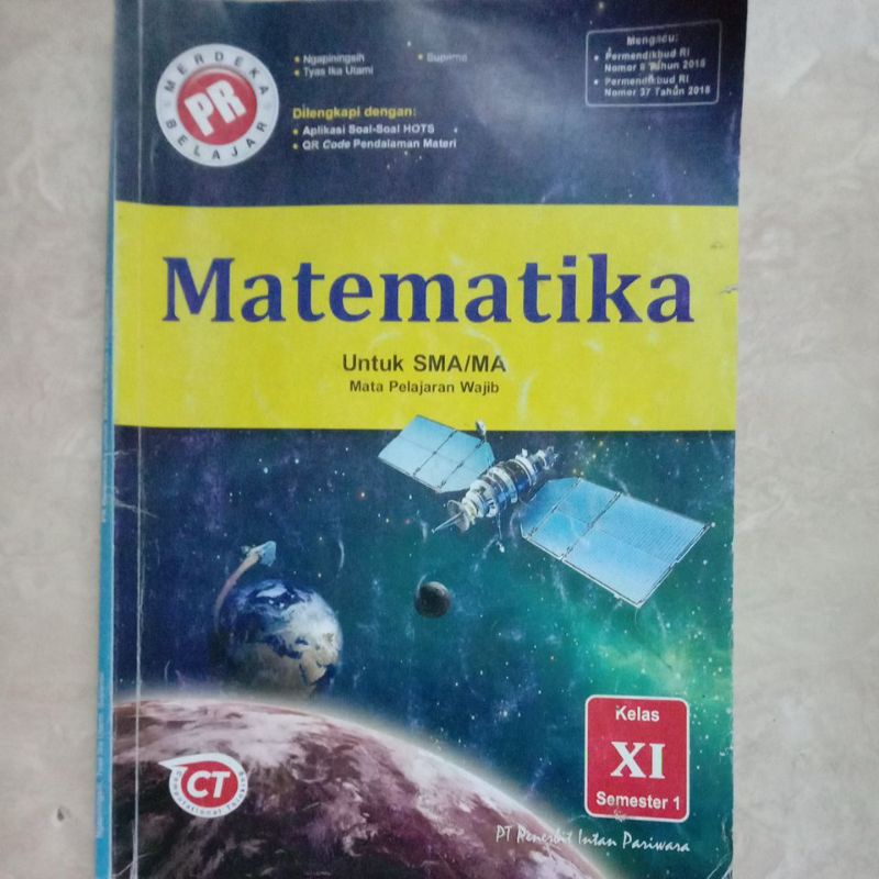 

Matematika Wajib SMA Kelas 11 Semester 1