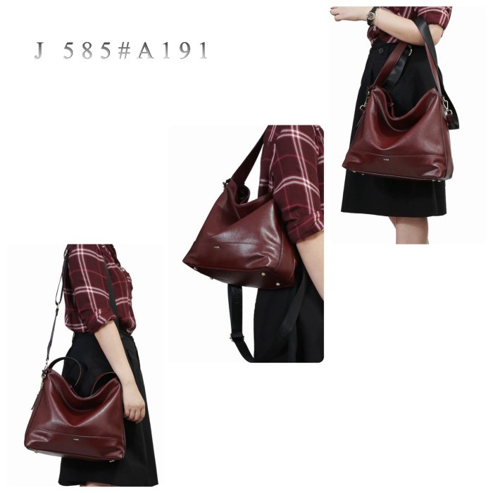 MUST HAVE TAS SELEMPANG WANITA IMPORT BRANDED/FOSSIL ATIKA HOBO BAG 585#A191 TERBARU