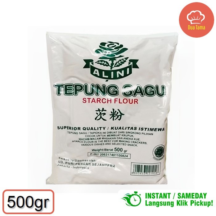 

Terlaris Tepung Sagu Alini 500 Gr / Gluten Free / Export Quality