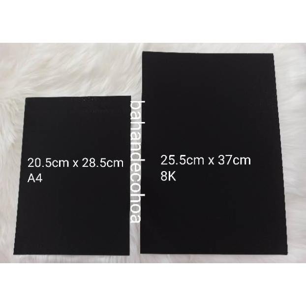 Terlaris (Bisa Kargo) Kertas Kaligrafi Hitam Pelangi Ukuran 8K
