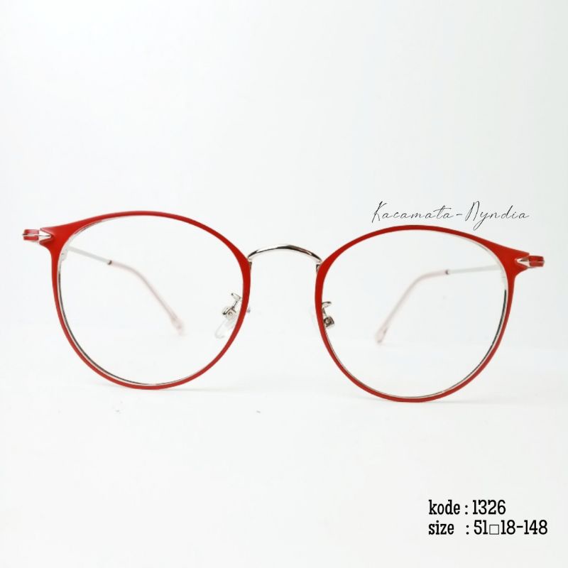 Nyndia - Kacamata Bulat 1326