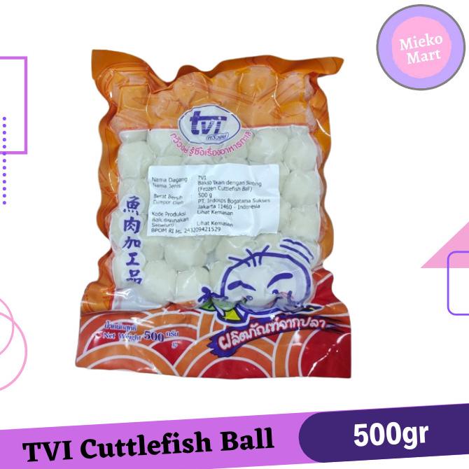 

TVI Cuttlefish Ball | Ikan Olahan Dengan Sotong 500gr