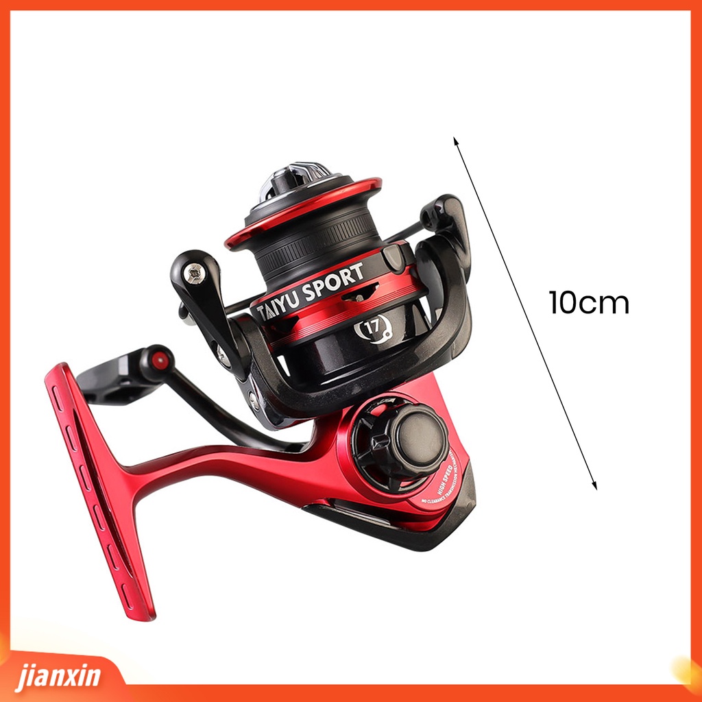 [Jianxin] spinning Reel Waterproof Alat Pancing Tangan Kiri/Kanan Operasi Sederhana Portable Sea Fishing Wheel Perlengkapan Memancing Luar Ruangan