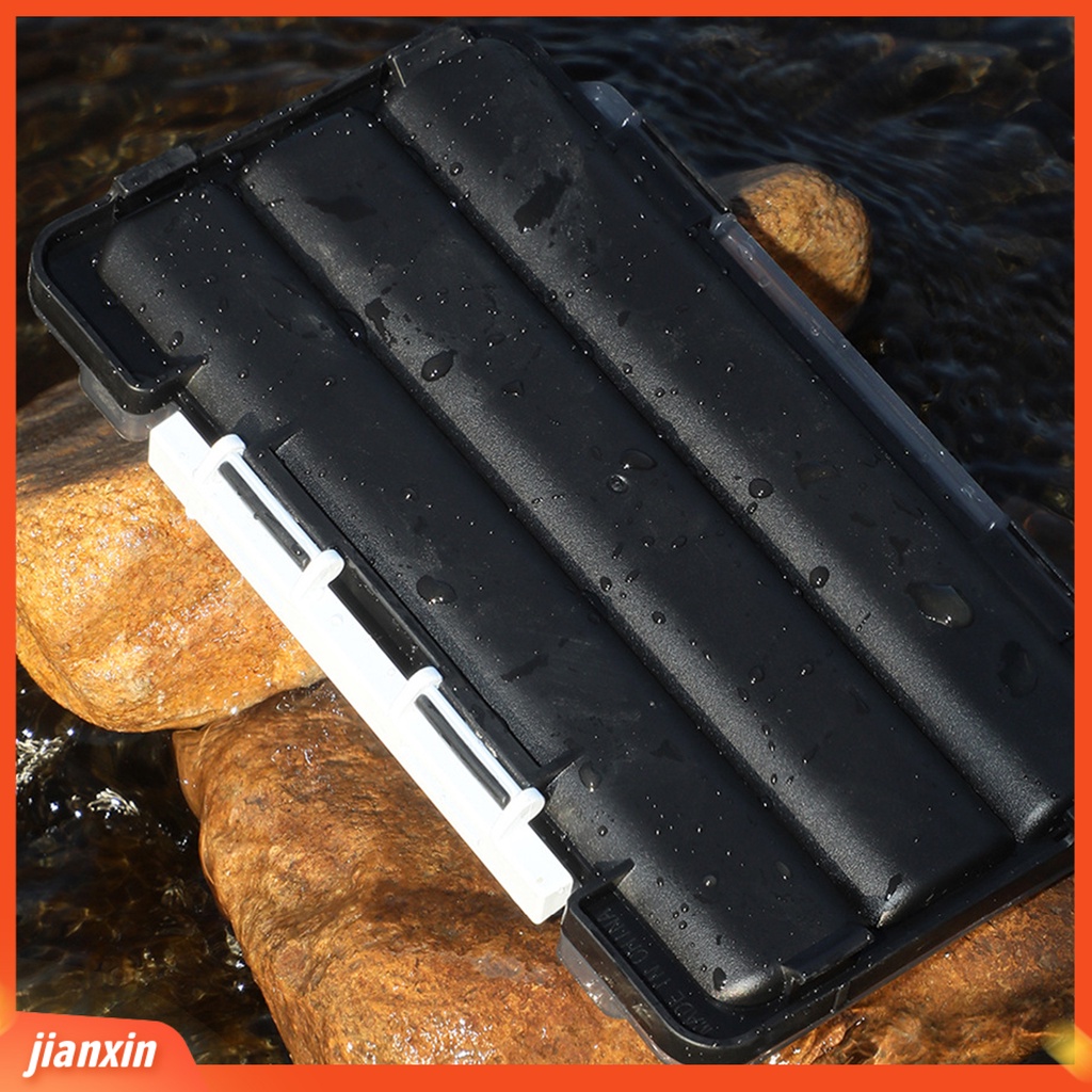 [Jianxin] fishing Gear Box Multifungsi Penutup Transparan Tahan Air Multi-grid Kapasitas Besar Toko Umpan Portable Memancing Aksesoris Hook Kotak Penyimpanan Alat Angling Aksesoris