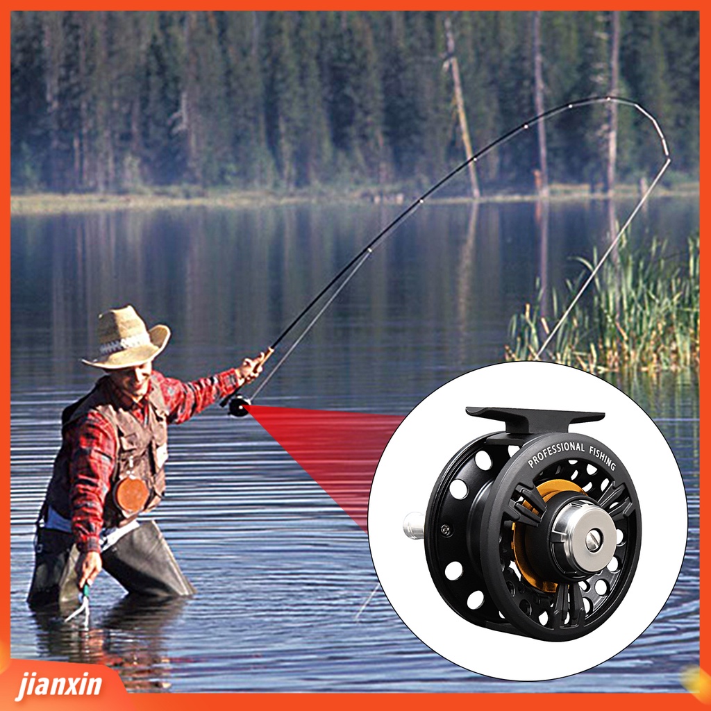 [Jianxin] fly Fishing Reel Ball Bearing Professional Quick Release Kiri/Kanan Saling Tukar. Alat Peredam Kecepatan Tinggi Portabel High Speed Metal Spinning Reel Memancing Laut