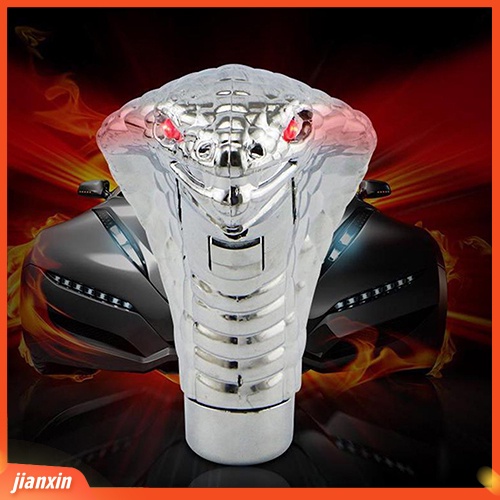 [Jianxin] Universal LED Eyes Car Wave Manual Gear  Knob Snake Shifter