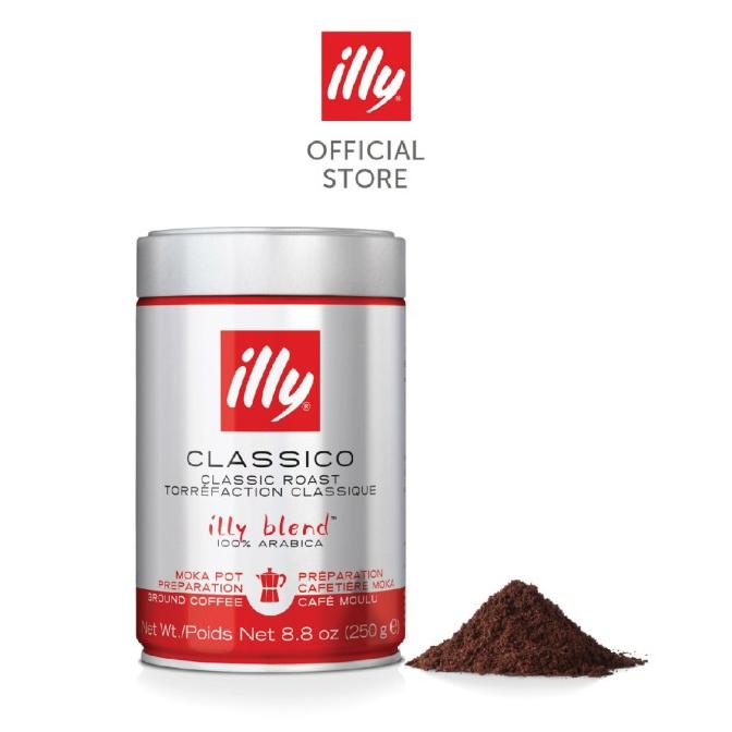 

Illy Coffee - Kopi Bubuk 250 Gr - Mokapot