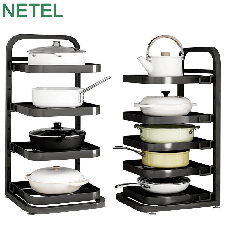 Big Sale NETEL Rak Panci Rak Bawah Wastafel Rak Dapur Minimalis Penyimpanan Serbaguna