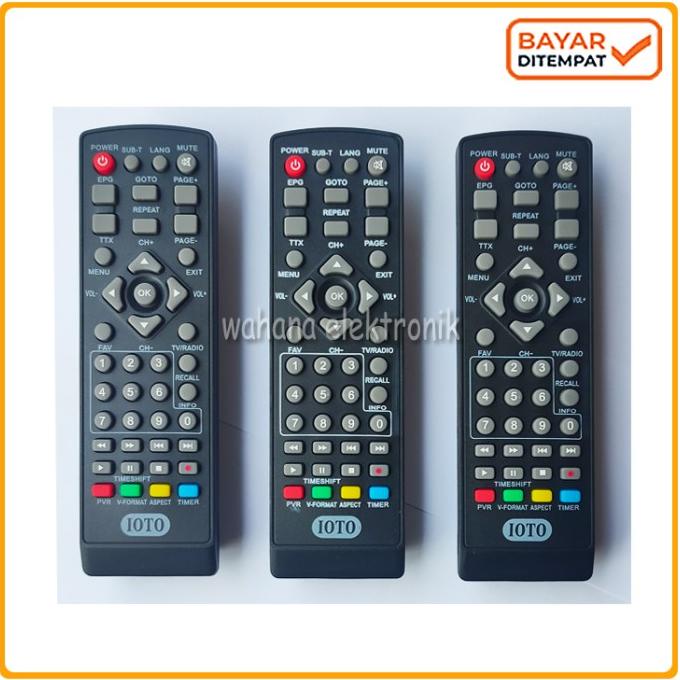 Remote STB Set Top Box Luby Welhome Noise Advance iOTO Original Remot