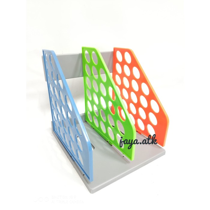 

Best Seller Box File Plastik Rakit Boks Buku Organizer Penyangga Buku Bog-02