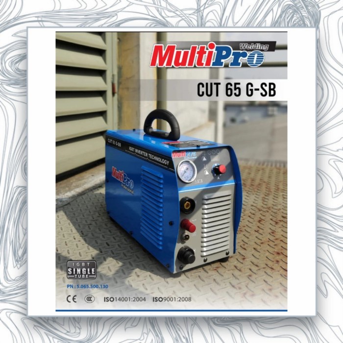 Terlaris Genweld Multipro Cut 65 Gsb Mesin Plasma Cutting Cut 65 G-Sb Multipro