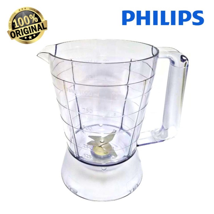 CUCI GUDANG Philips Jar Besar Blender HR2056 / HR-2057 Ori Gelas Original Plastik