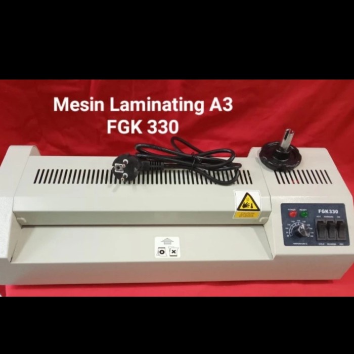 Terlaris Mesin Laminating Topas Fgk 330 / Laminator