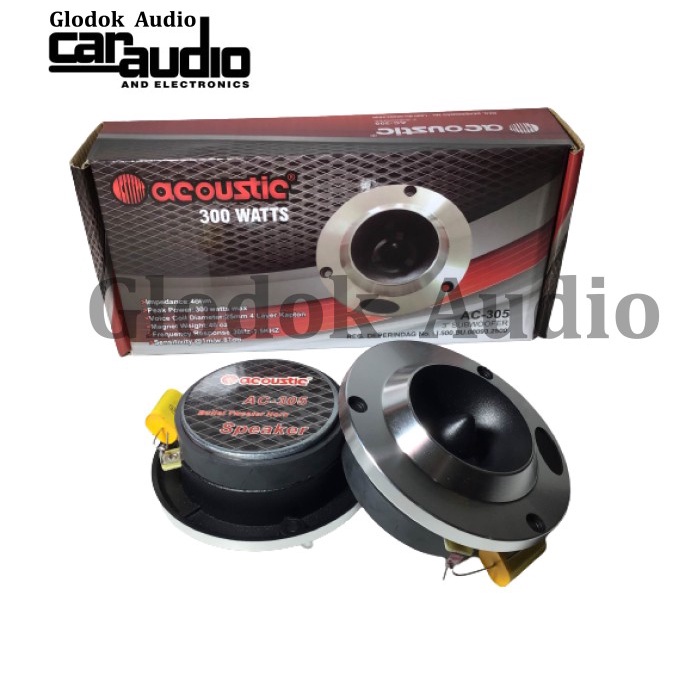 Best Seller Acoutic Ac305 Dome Tweeter 3 Inch Sepasang