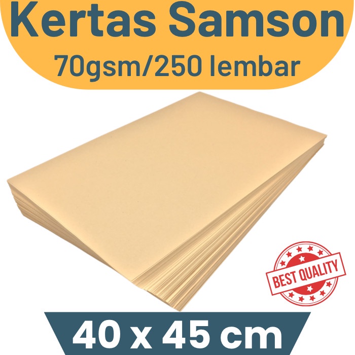 

Kertas Samson 40x45cm alas cuci mobil