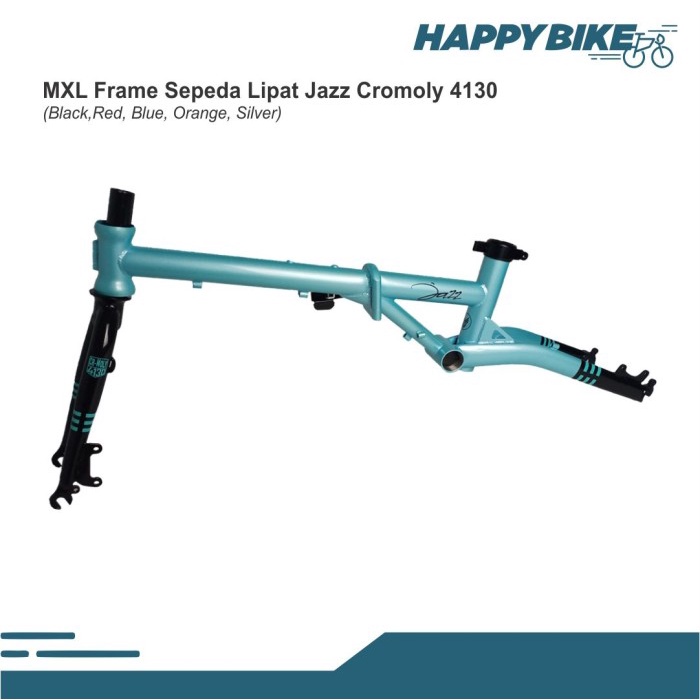 Terlaris Frame Mxl Frame Sepeda Lipat Jazz Folding Bike Hybrid Bahan Chromoly 16 Disc