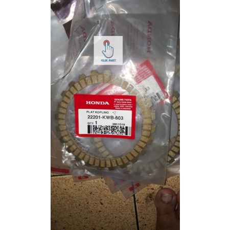 22201-KWB-603 PLAT KOPLING kampas kopling blade 110 kwb