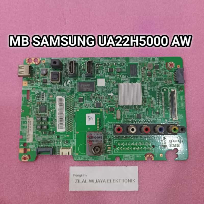 SAMSUNG UA22H5000 / UA22H5000AW - MB - MAINBOARD - MOTHERBOARD - MOBO - MESIN TV -  MB TV SAMSUNG - 