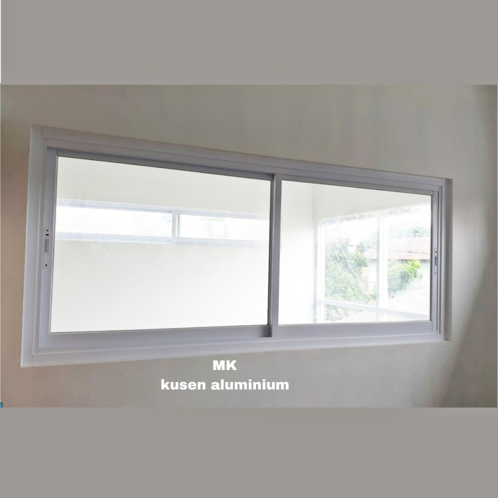 Terlaris Jendela Sliding Aluminium L120 X T 70