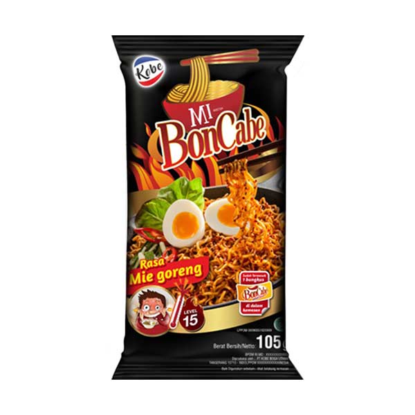 

BONCABE MIE INSTANT RASA MIE GORENG 105 GR